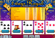 Видеопокер 2 Ways Royal Poker